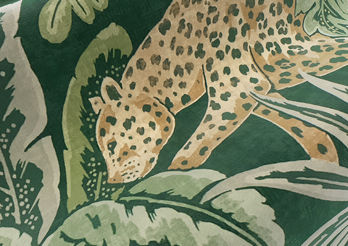 Leopard, Malachite - Roman Blind - Image 4